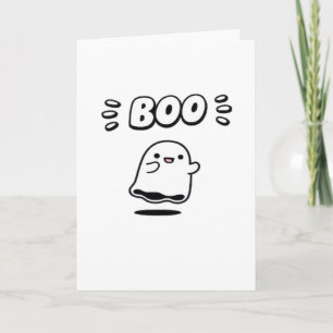 Carte Little Boo Style Minimaliste