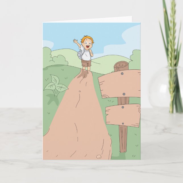 Carte Little Explorer Hiking Adventure (Devant)