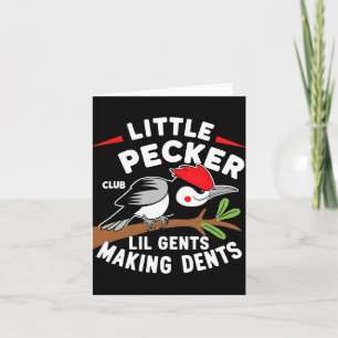 Carte Little Pecker Club Lil Gents Fabriquant Des Dents