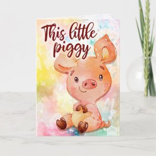 Carte Little Piggy