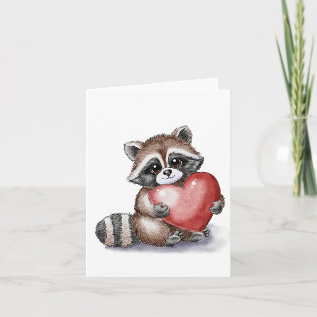 Carte Little Raccoon (Devant)