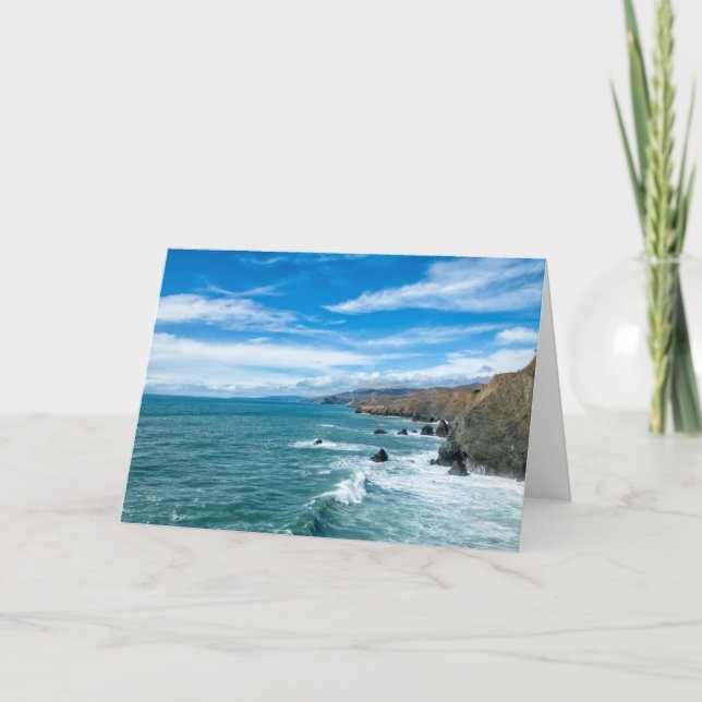 Carte Littoral | Marin Headlands, Californie (Devant)