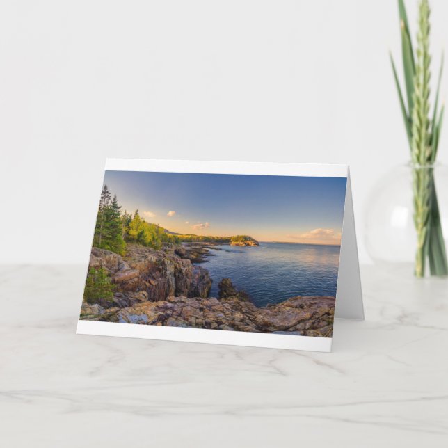Carte Littoral | Parc national Acadia, Schooner Head (Devant)