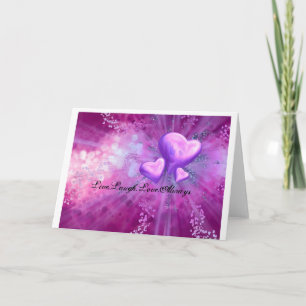 Carte live laugh love always