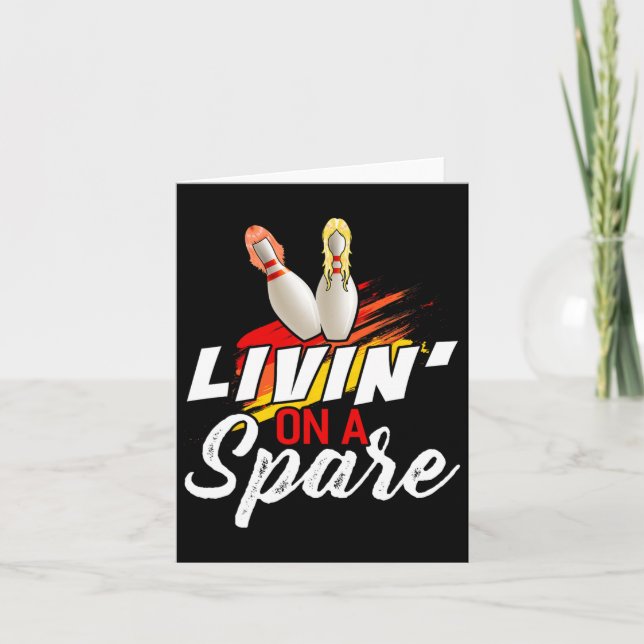 Carte Livin Sur Une Chemise De Bowling De Secours Funny  (Devant)