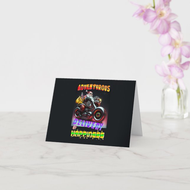 Carte Livraison Aventureuse De Joie (Orchidée)
