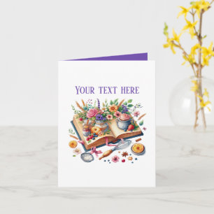 Carte livre de cuisine Cute Bakery personnalisable