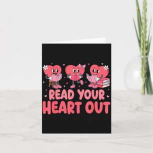 Carte Livre de la Saint-Valentin Lisez Votre Cœur Amoure