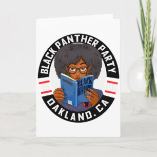 Carte Livre d'histoire noire Parti Panther Fille instrui