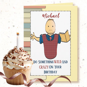 Carte Livre illustré snarky pour homme de 50 ans