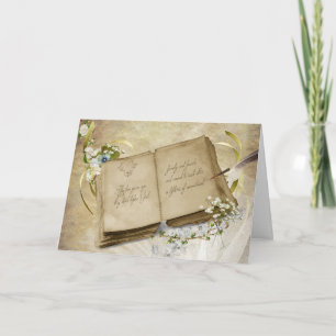Carte Livre vintage pour 55e anniversaire de mariage