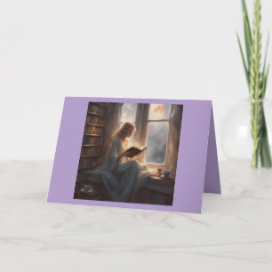 Carte Livres de café Clair de lune Lavande relaxante Ann