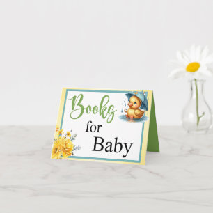 Carte Livres de douche en caoutchouc pour bébé