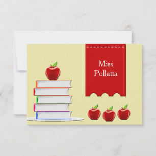 Carte Livres et Pommes