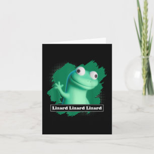 Carte Lizard Lizard Lizard Elio Meme Amusant Design T-sh