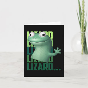 Carte Lizard Lizard Lizard Mème amusant T-shirt_2.png