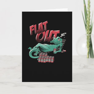 Carte Lizard plat