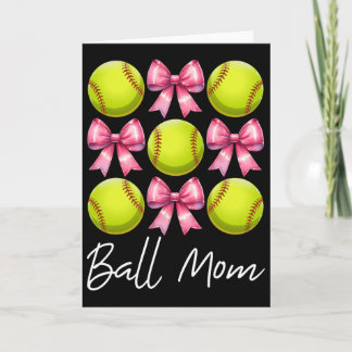Carte Ll Mom Softll Mom Mama Mother's Day Pink Coquette 