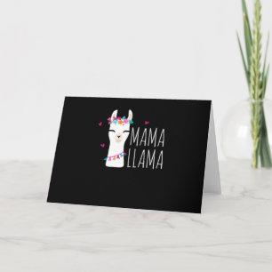 Carte Llama Gift   Mama Llama