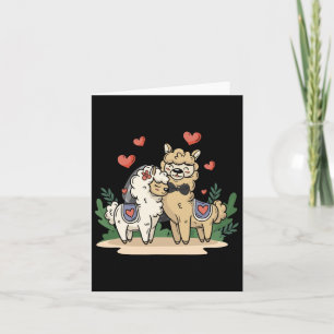 Carte Llama Mariée Et Mariage Groom Art Matching Couple