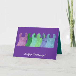 Carte Llama Sweet Pea : La Sage Matriarche Llama