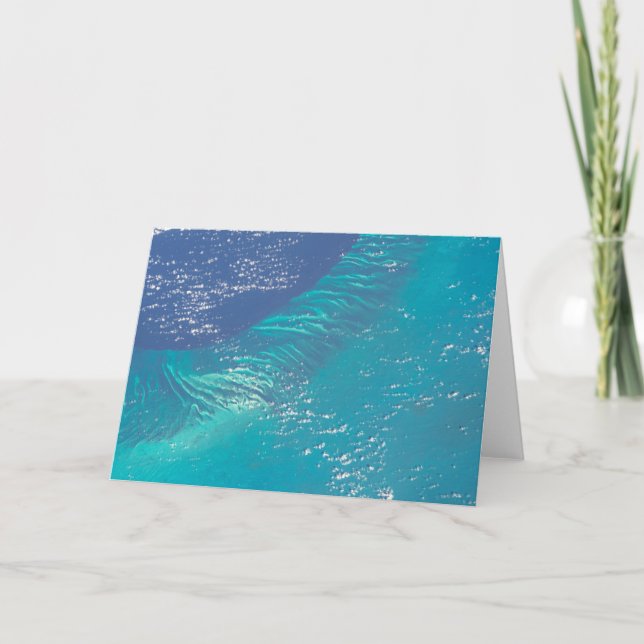 Carte L'Océan Atlantique Au Bord Des Bahamas (Devant)