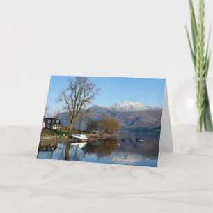 Carte Loch Lomond, Ecosse centrale