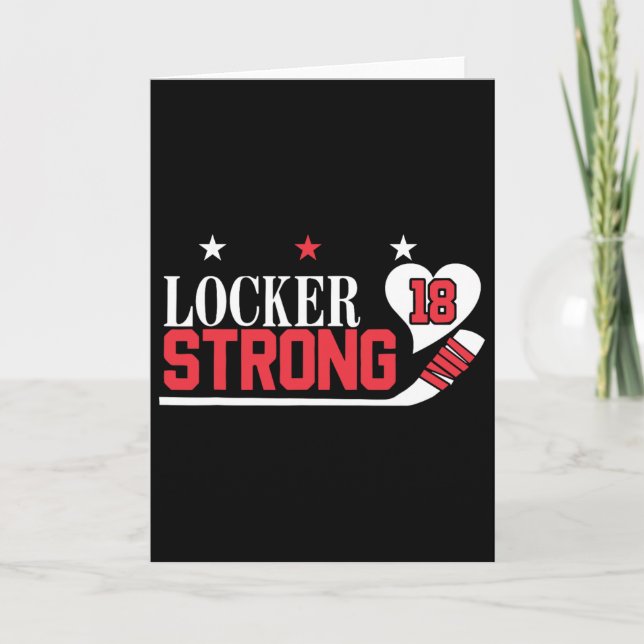 Carte Locker Fort 18 Hockey  (Devant)