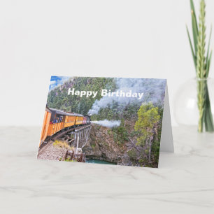 Carte Locomotive du chemin de fer Durango & Silverton su