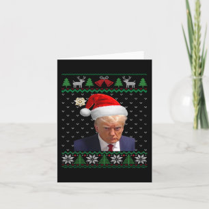 Carte L'officiel Donald Trump Mugly Noël laid