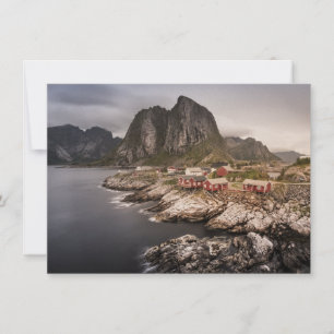 Carte Lofoten Fishing Village Hamnoya
