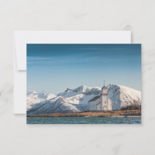Carte Lofoten Norway Gimsoy Church