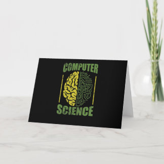 Carte Logiciel informatique de science informatique