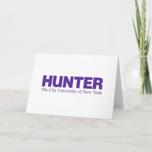 Carte Logo académique de Hunter College CUNY