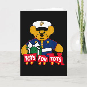 Carte Logo de Toys For Tots Noël 