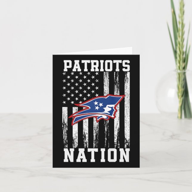 Carte Logo des Patriots de la Page Nation Hs  (Devant)