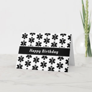 Carte Logo d'urgence EMS 