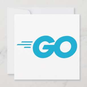 Carte Logo Golang (Go Programming Language)
