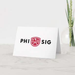Carte Logo Phi Sigma Kappa