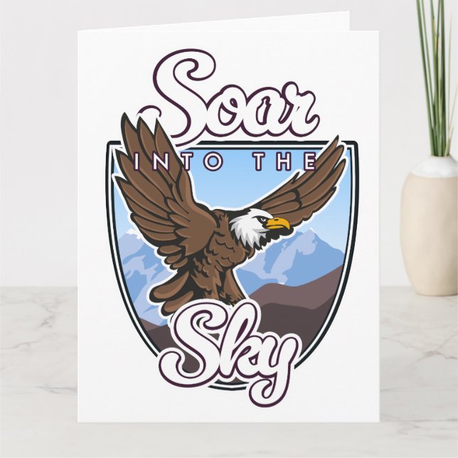 Carte logo Voler dans le Ciel (Devant)