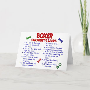 Carte Lois sur les propriétés Boxer 2