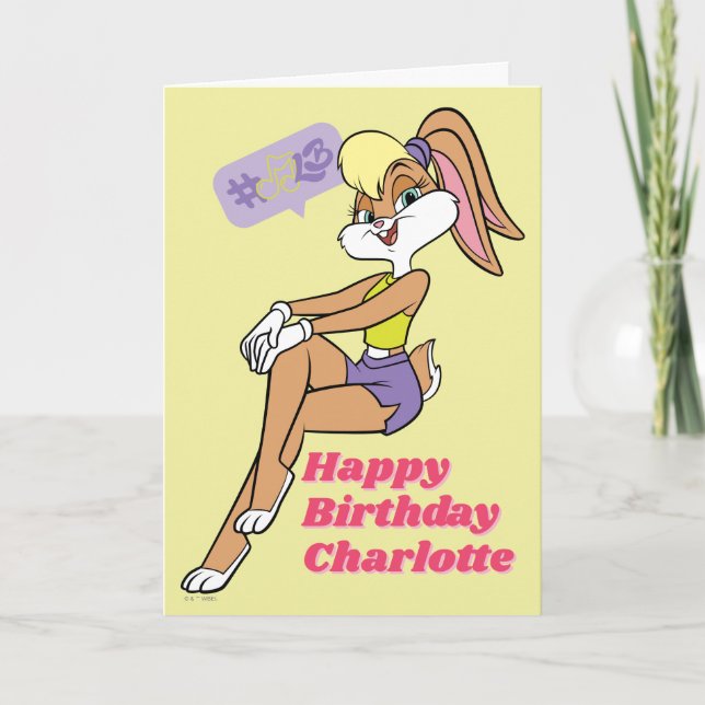 Carte Lola assis (Devant)