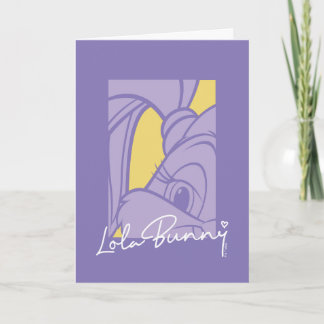Carte Lola Portrait Autograph