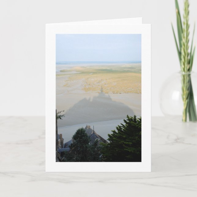 Carte L'OMBRE DE LA MONT ST MICHEL Card (Devant)