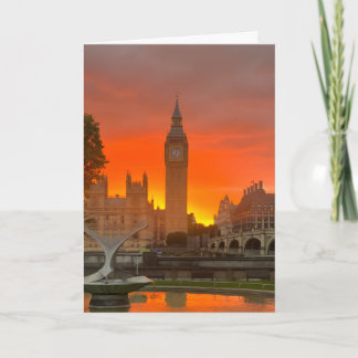 Carte London Sunrise and Sunset