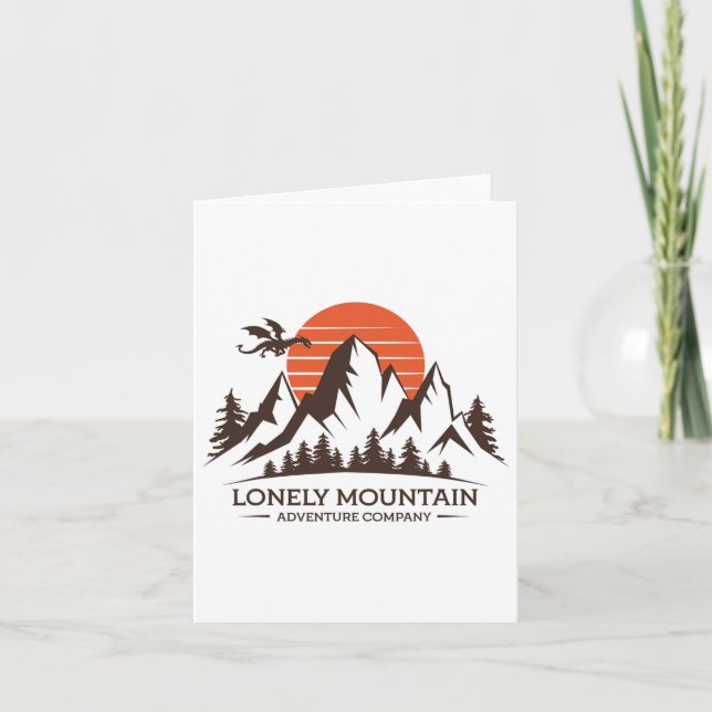 Carte Lonely Mountain - Adventure Company - Voyage d'Ima (Devant)