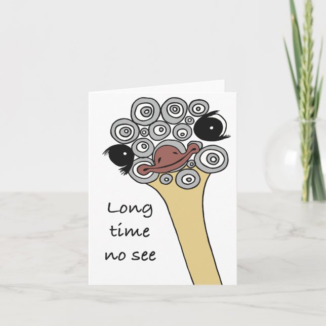 carte longue absence (Devant)