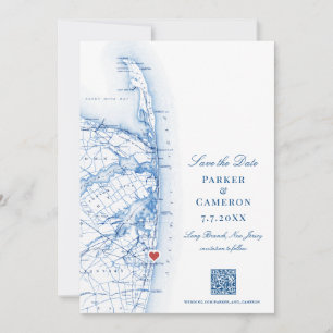 Carte longue branche New Jersey Elegant QR