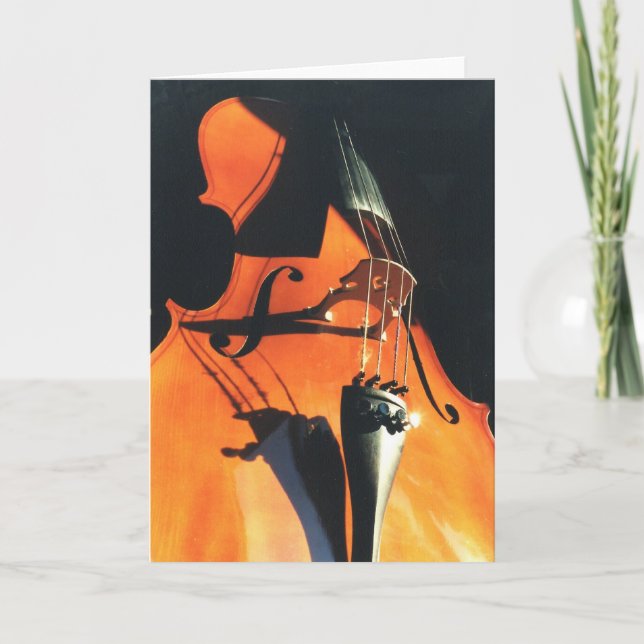 Carte Looming Cello greeting card (Devant)