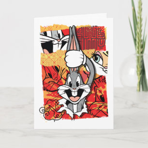 Carte LOONEY TUNES™   BUGS BUNNY™ Graphique contextuel